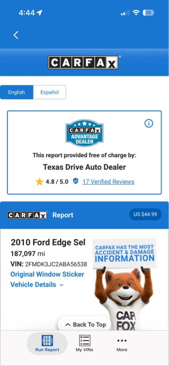 Used 2010 Ford Edge SEL FWD image 25