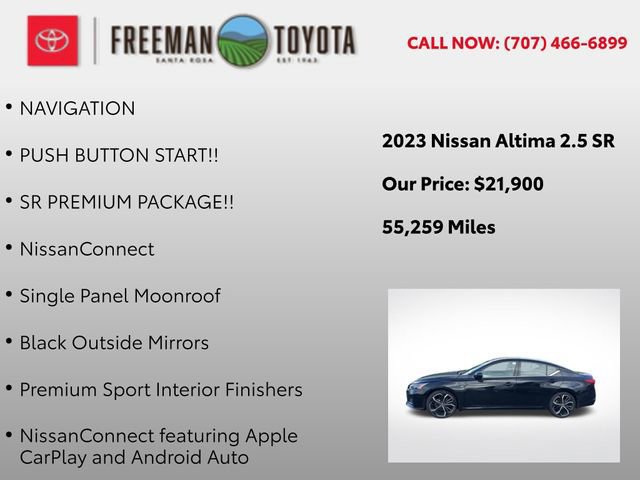 Used 2023 Nissan Altima 2.5 SR w/ SR Premium Package FWD image 10