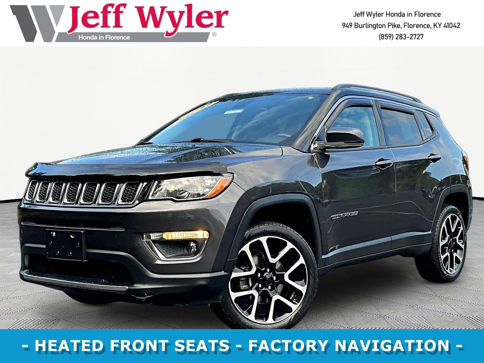 Used 2017 Jeep Compass Limited w/ Navigation Group