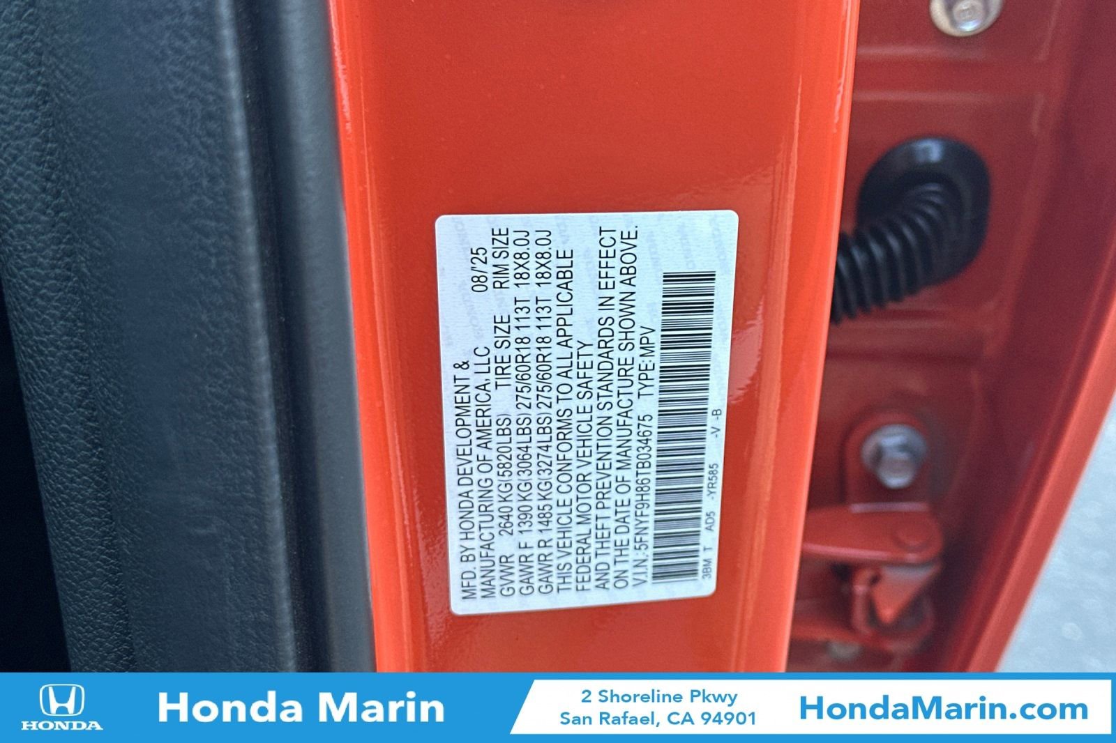 Used 2026 Honda Passport TrailSport Elite image 37