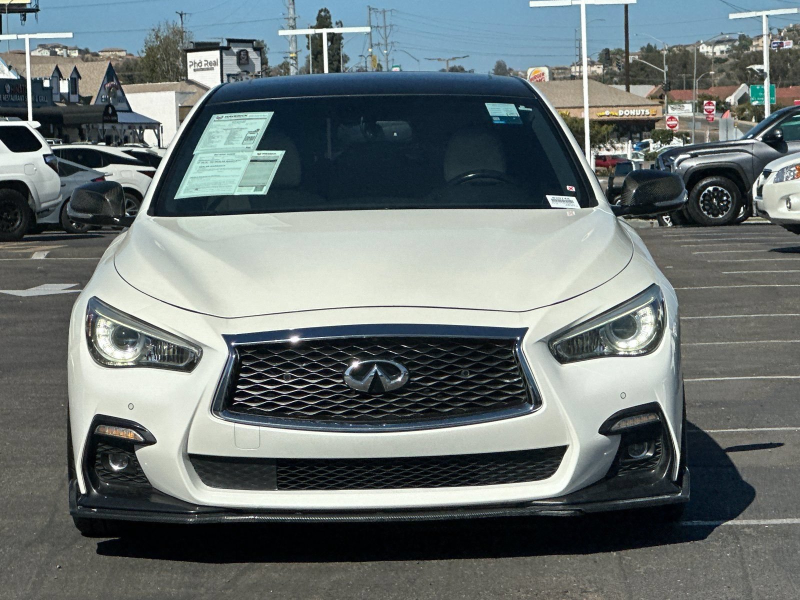 Used 2019 INFINITI Q50 Red Sport 400 RWD image 7