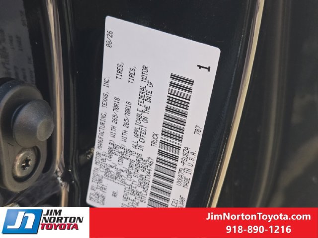 New 2026 Toyota Tundra SR5 w/ TRD Off-Road Premium Package AWD/4WD image 24