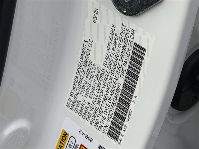 Certified 2025 Honda Accord Sport image 24