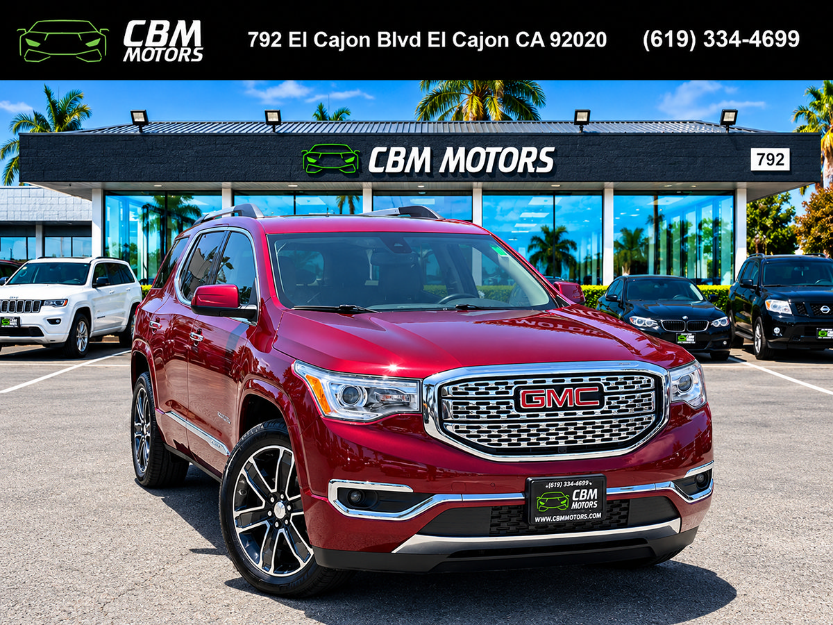 Used 2017 GMC Acadia Denali w/ Technology Package