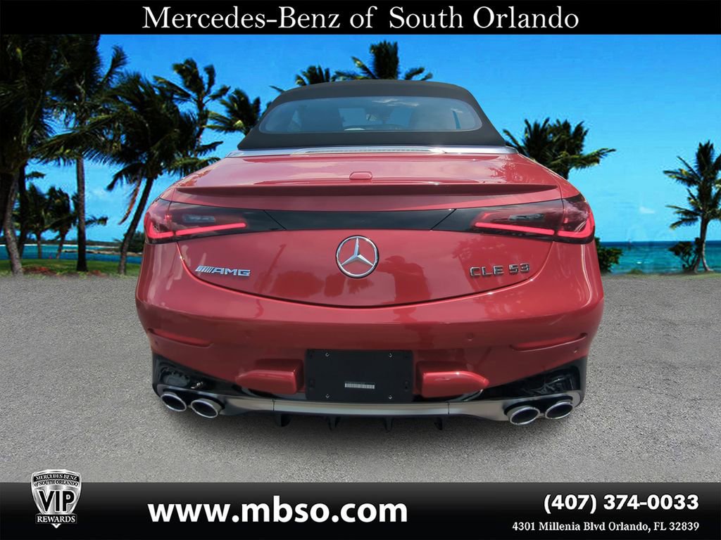 New 2025 Mercedes-Benz CLE 53 AMG 4MATIC Cabriolet image 18
