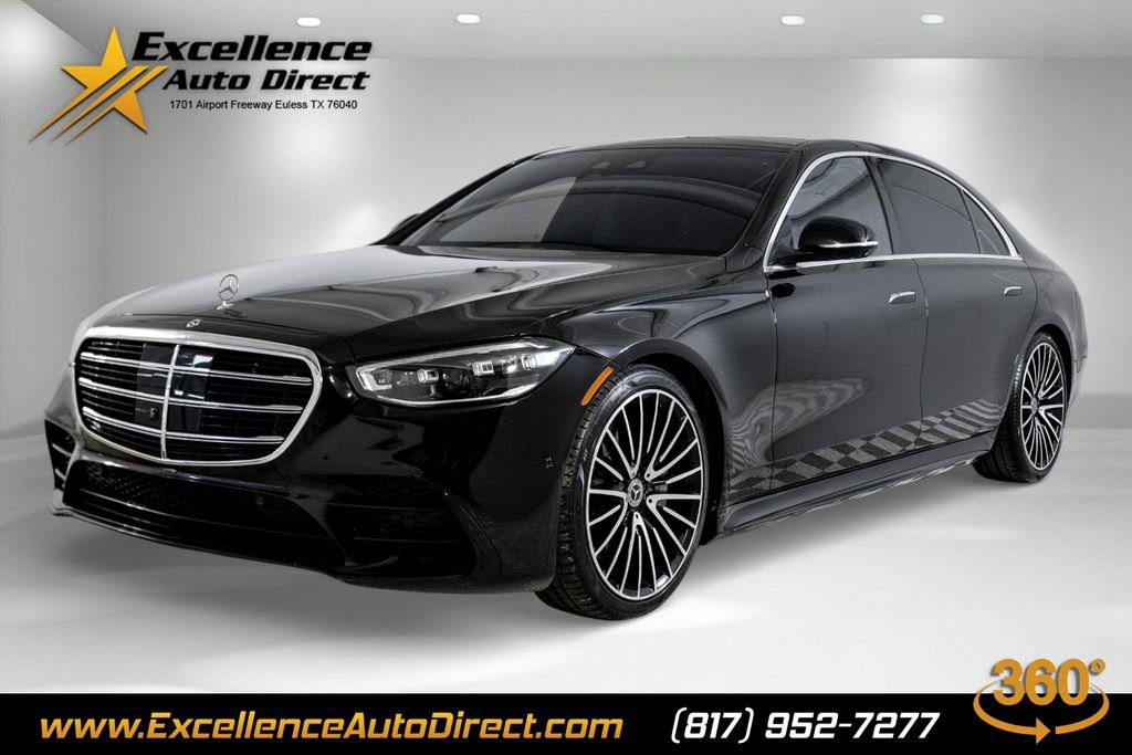 Used 2022 Mercedes-Benz S 580 4MATIC Sedan w/ AMG Line Package image 1