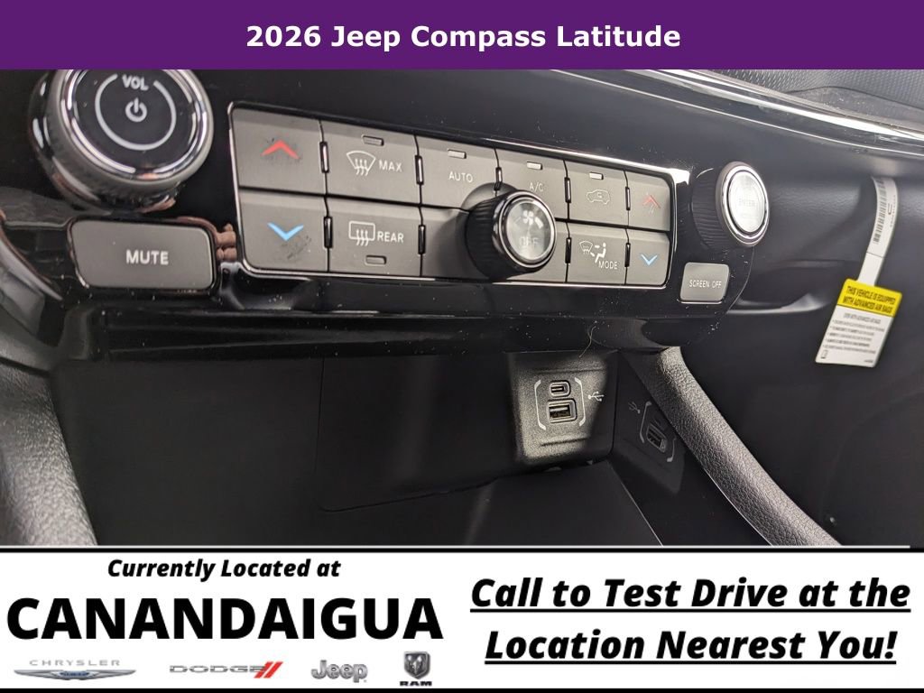 New 2026 Jeep Compass Latitude w/ Quick Order Package 29K image 14