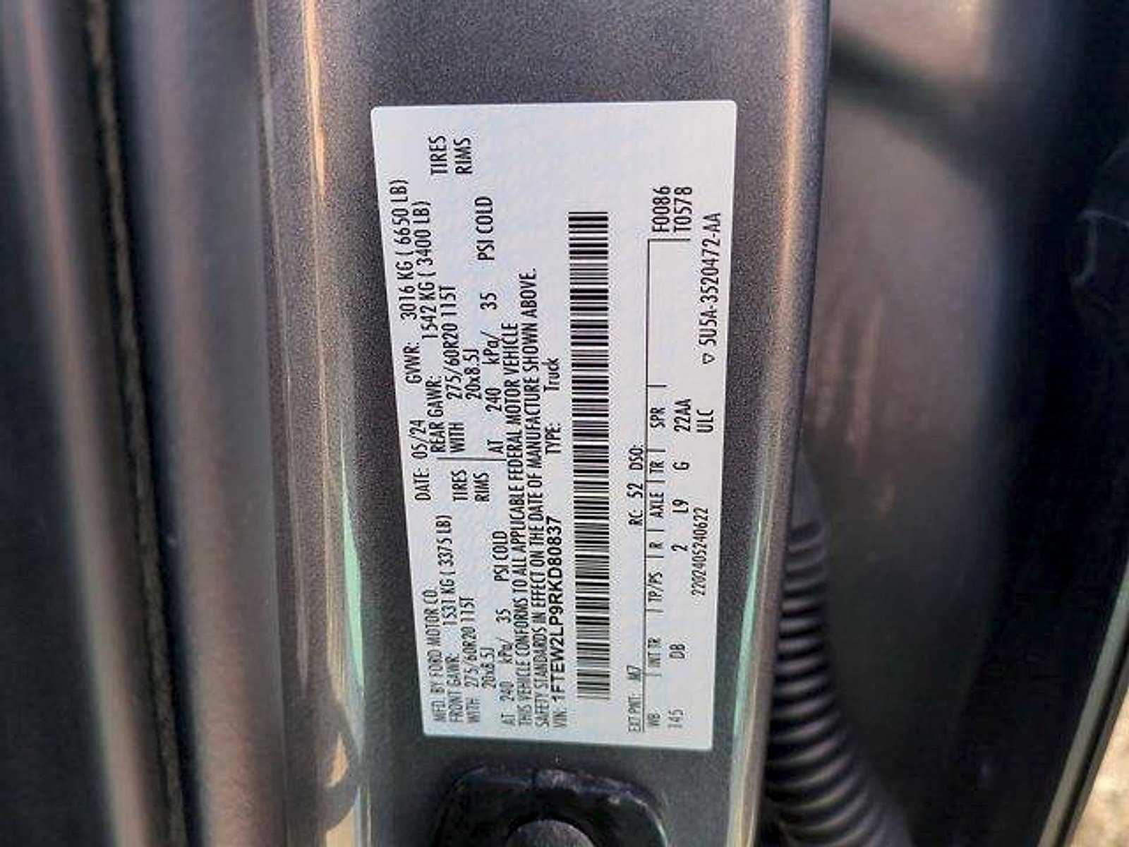 Used 2024 Ford F150 STX AWD/4WD image 32