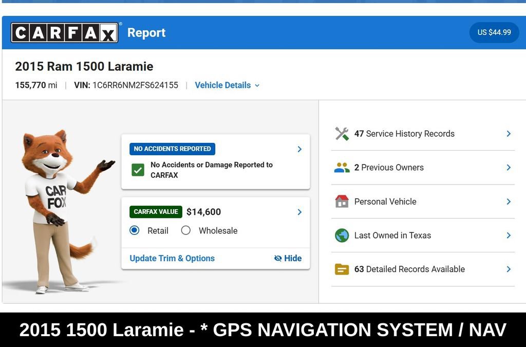 Used 2015 RAM 1500 Laramie w/ Convenience Group RWD image 9