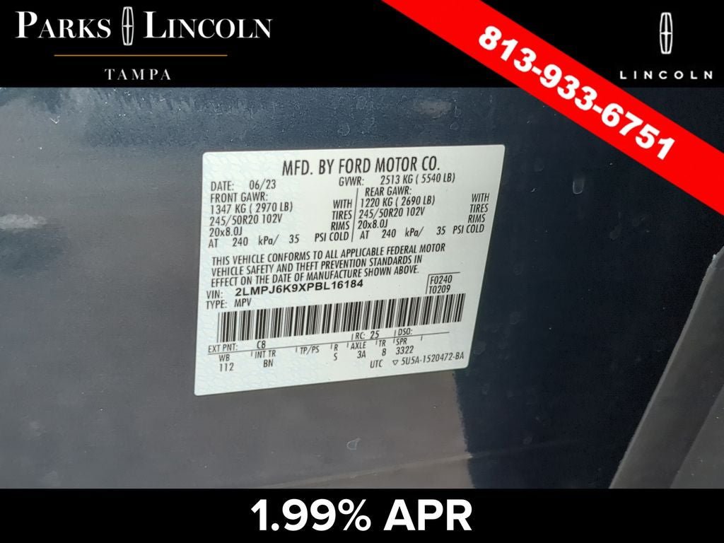 Certified 2023 Lincoln Nautilus Reserve FWD image 35