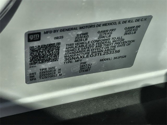 New 2026 Chevrolet Equinox RS image 34