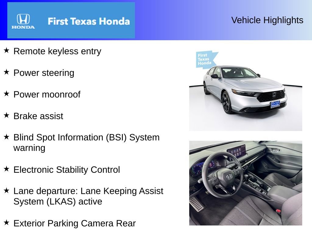 Used 2025 Honda Accord Sport image 16