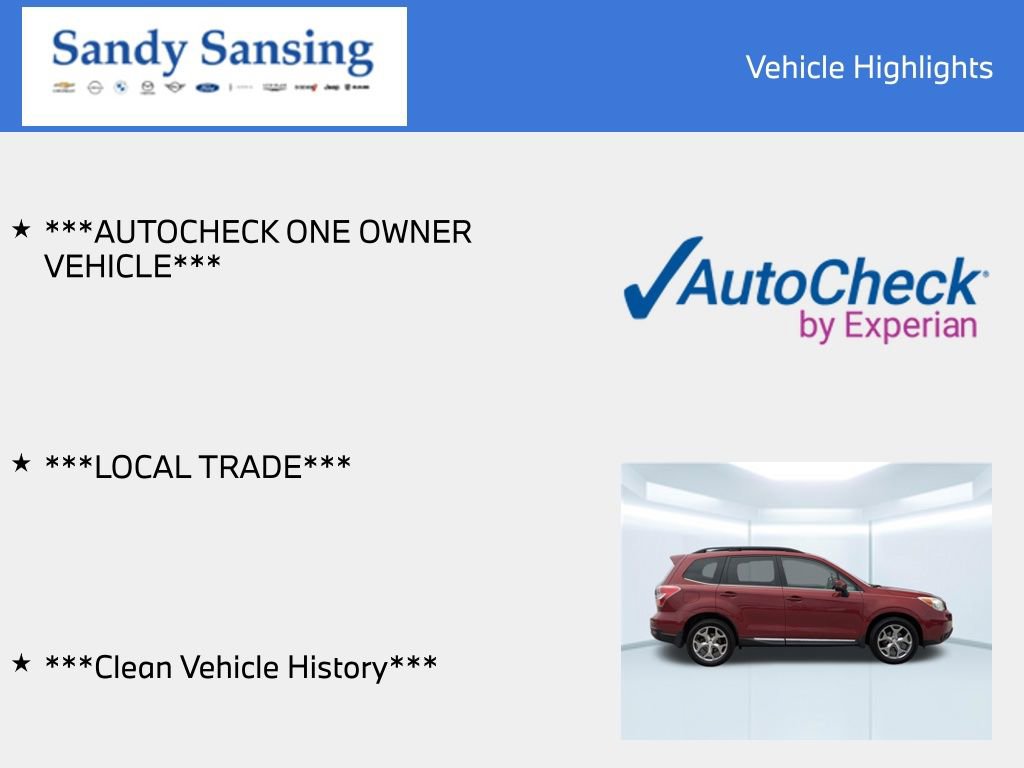 Used 2015 Subaru Forester 2.5i Touring w/ Eyesight & Navigation System AWD/4WD image 7