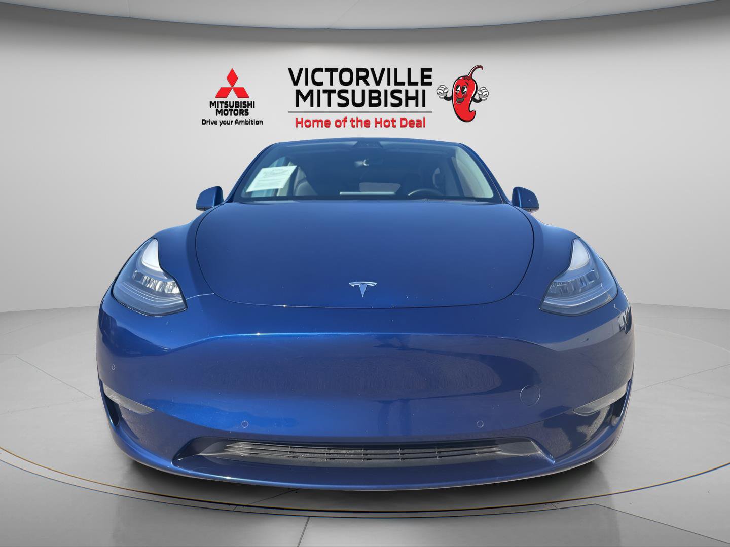 Used 2021 Tesla Model Y Long Range AWD/4WD image 2