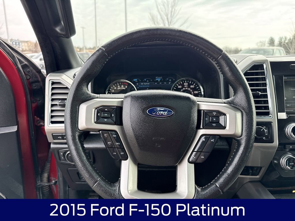 Used 2015 Ford F150 Platinum w/ Trailer Tow Package image 18