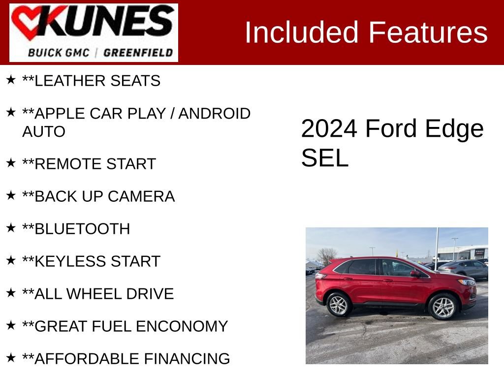 Used 2024 Ford Edge SEL image 2