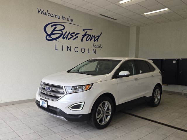 Used 2016 Ford Edge Titanium w/ Class II Trailer Tow Package AWD/4WD video 1