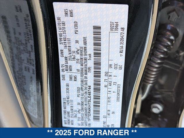 New 2025 Ford Ranger Lariat w/ FX4 Off-Road Package AWD/4WD image 20
