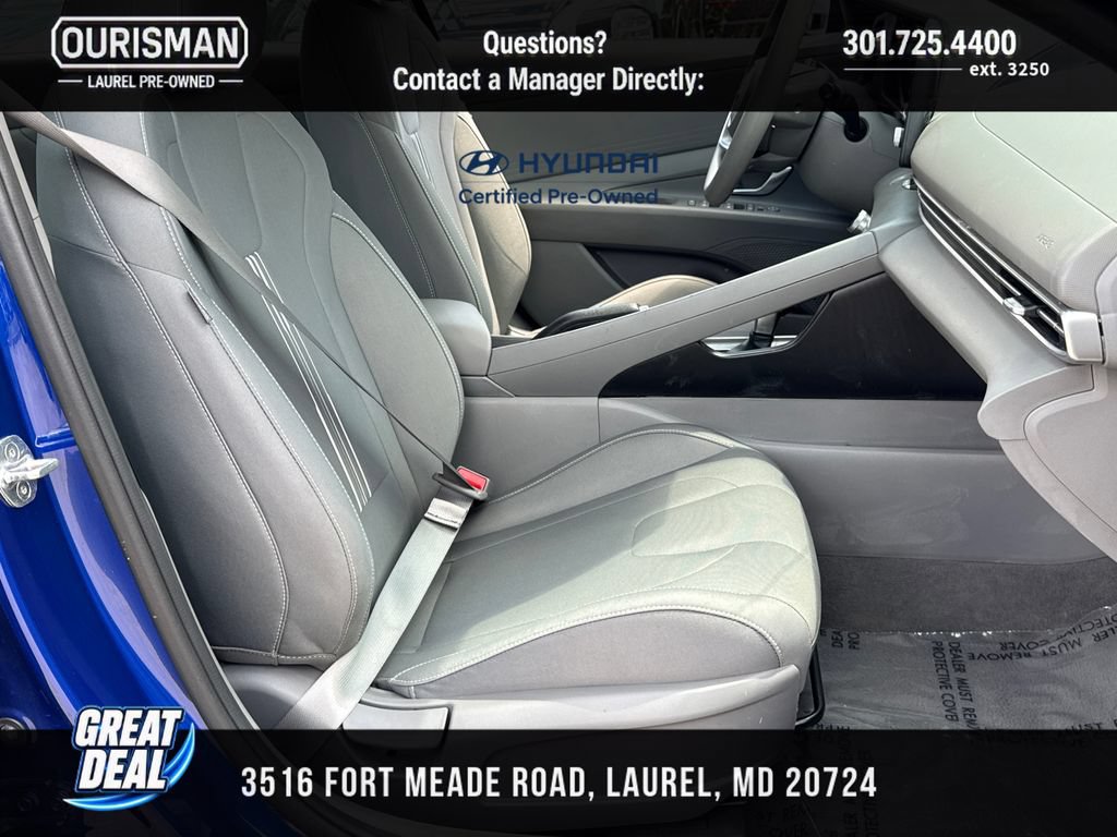 Certified 2022 Hyundai Elantra SEL FWD image 21