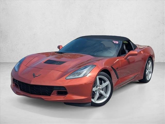 Used 2015 Chevrolet Corvette Stingray Convertible w/ 2LT Preferred Equipment Group RWD image 1