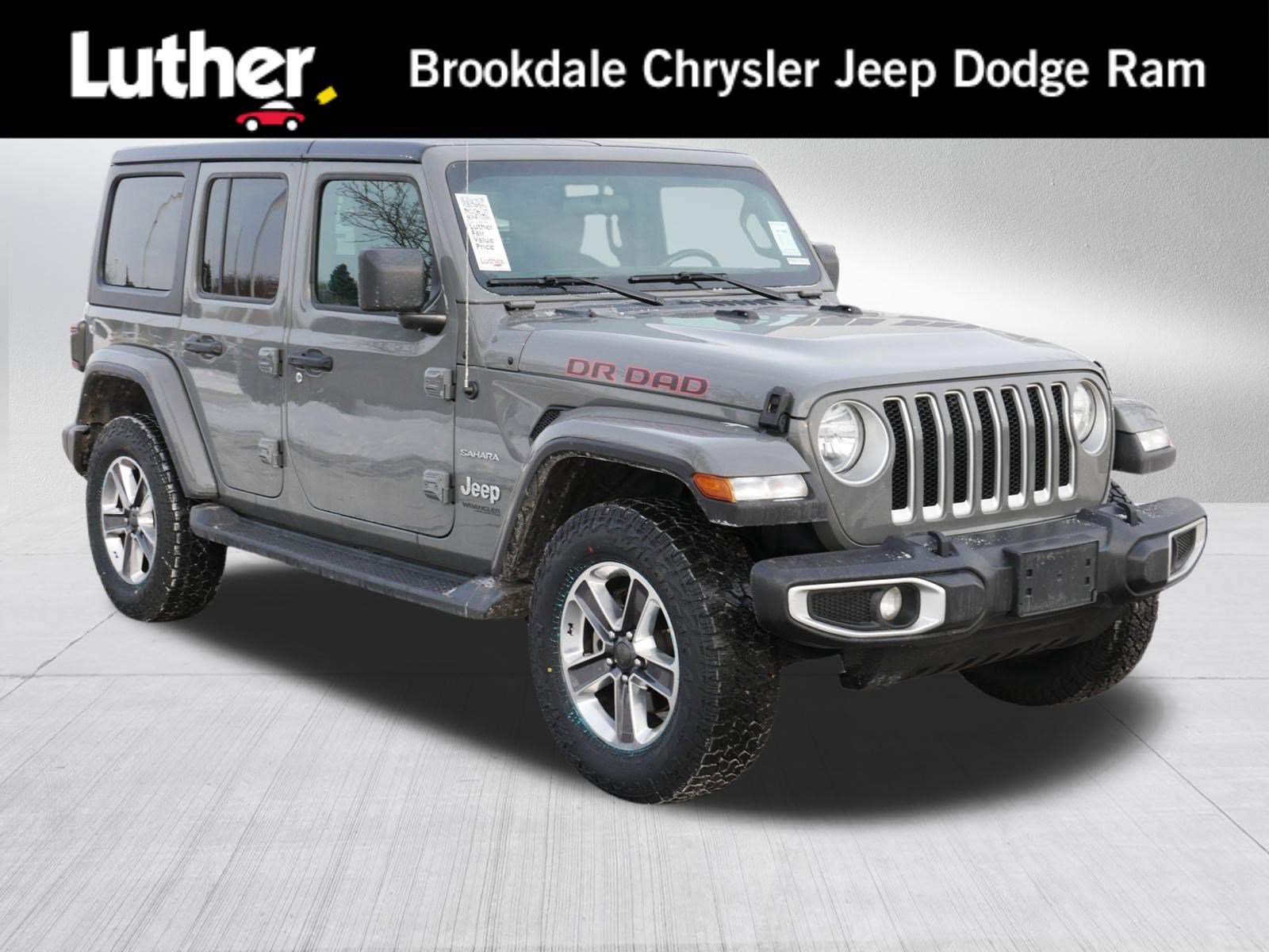 Used 2021 Jeep Wrangler Unlimited Sahara w/ Safety Group