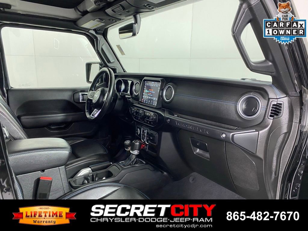 Used 2022 Jeep Wrangler Unlimited Rubicon 4xe w/ Steel Bumper Group AWD/4WD image 32