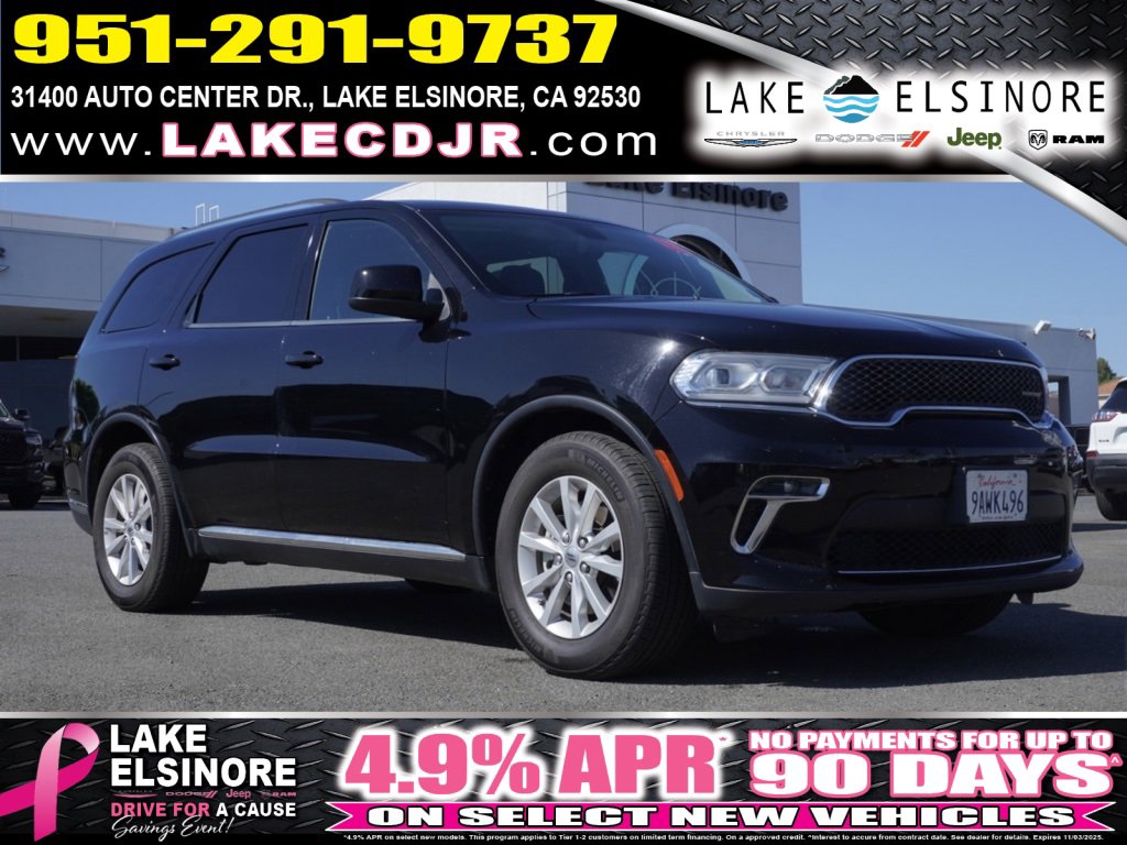 Certified 2022 Dodge Durango SXT image 1