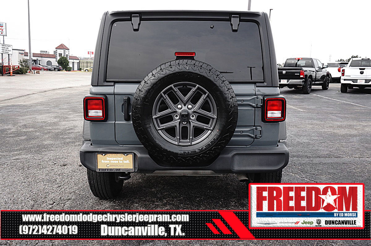 Certified 2024 Jeep Wrangler Unlimited Sport AWD/4WD image 4