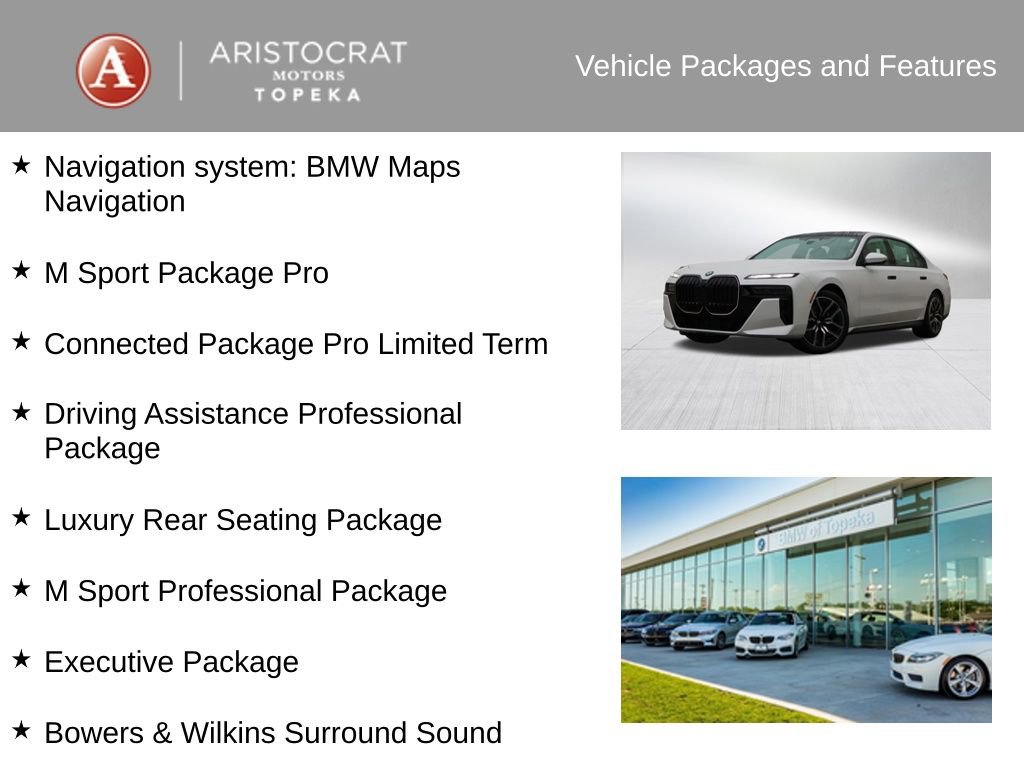 New 2026 BMW 740i xDrive w/ Executive Package image 4