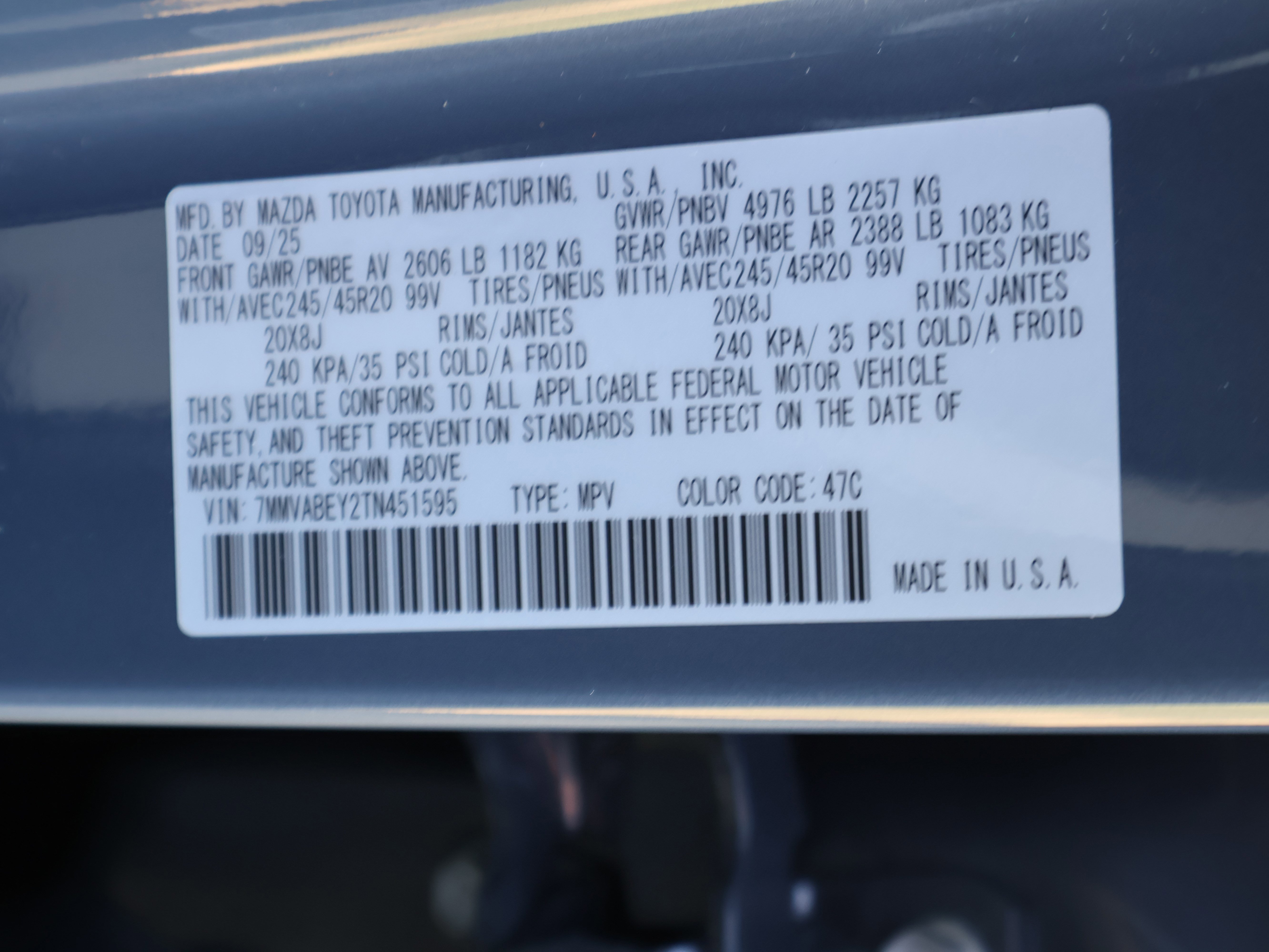 New 2026 MAZDA CX-50 2.5 Turbo w/ Accent Package image 46