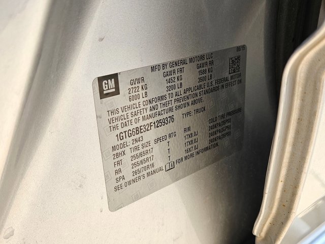 Used 2015 GMC Canyon SLE w/ All-Terrain Package image 24