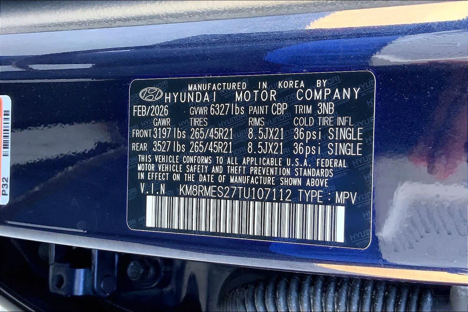 Certified 2026 Hyundai Palisade Calligraphy AWD/4WD image 34