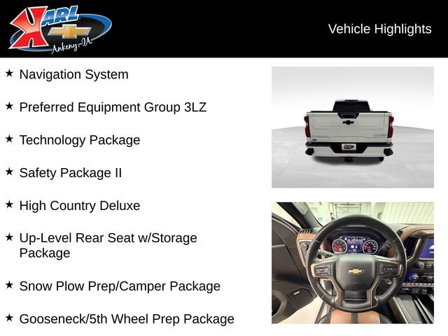 Certified 2022 Chevrolet Silverado 2500 High Country w/ Z71 Off-Road Package AWD/4WD image 2