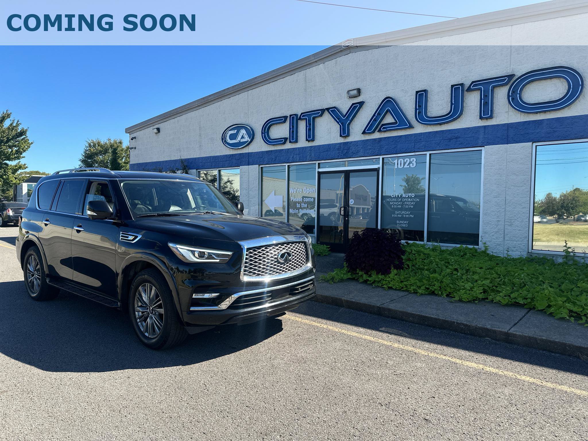 Used 2021 INFINITI QX80 Luxe RWD image 1