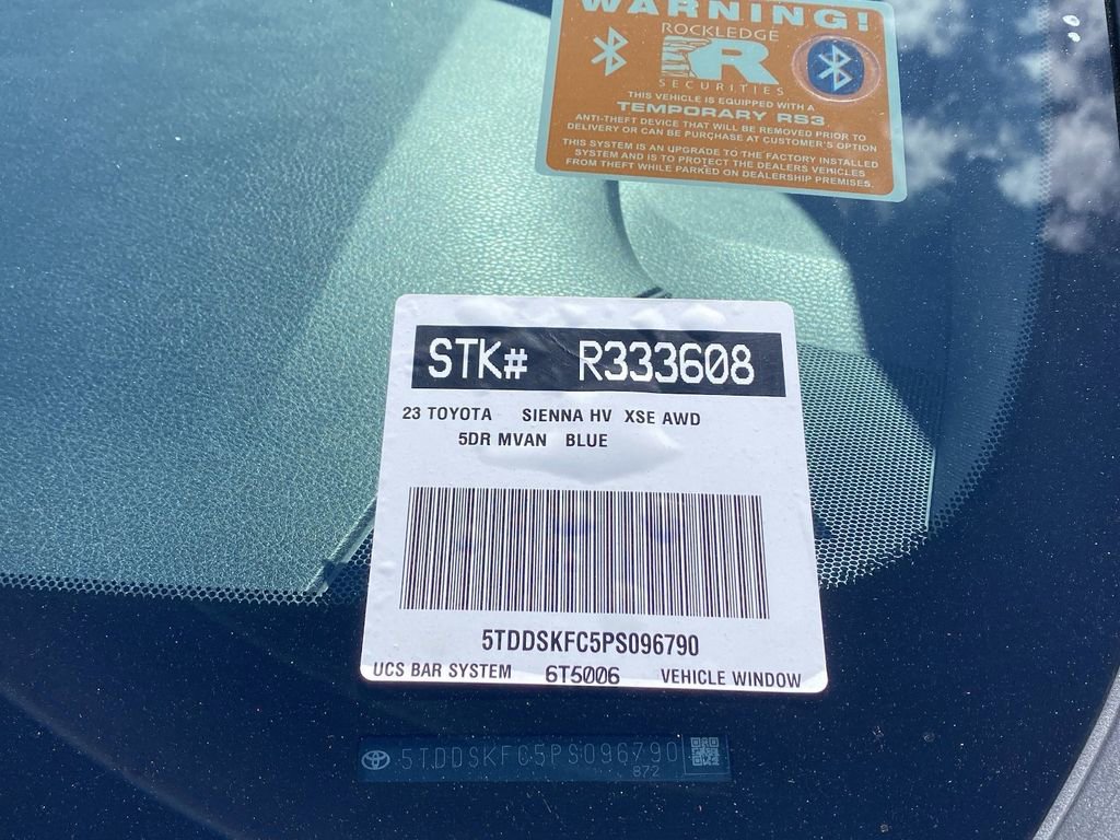 Certified 2023 Toyota Sienna XSE w/ XSE Plus Package image 38