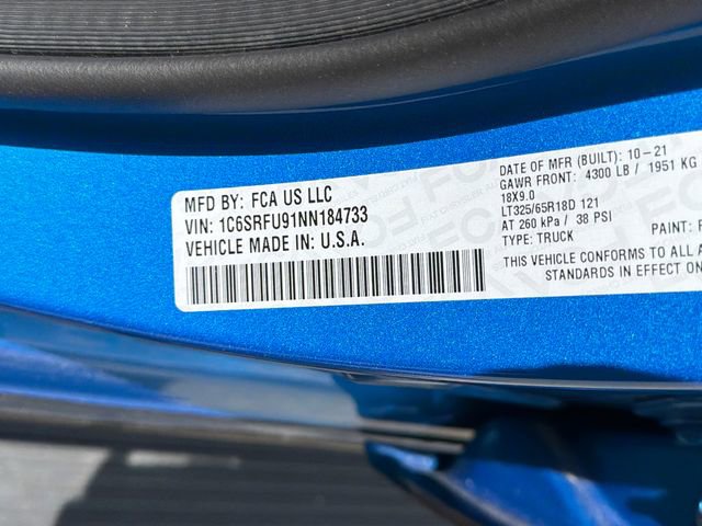 Used 2022 RAM 1500 TRX w/ TRX Level 2 Equipment Group image 31