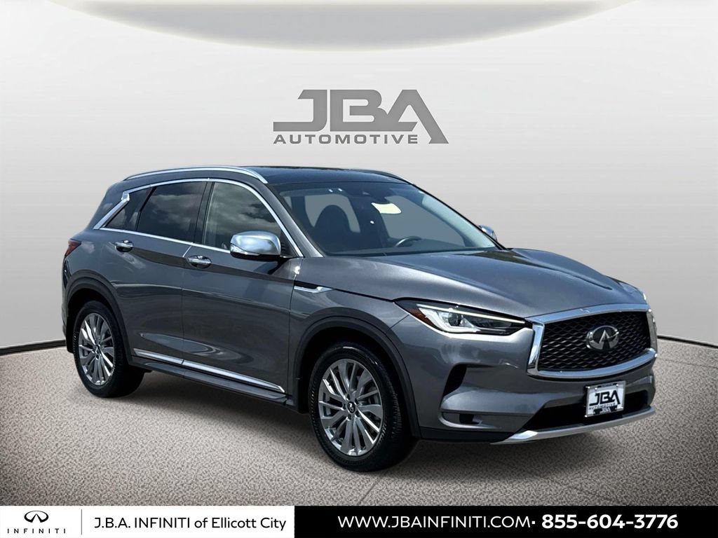 Used 2024 INFINITI QX50 Luxe w/ Accent Package AWD/4WD video 1