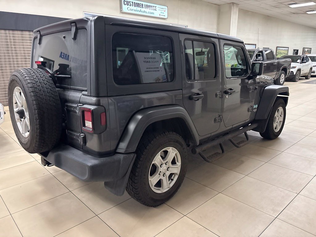 Used 2019 Jeep Wrangler Unlimited Sport S AWD/4WD image 7