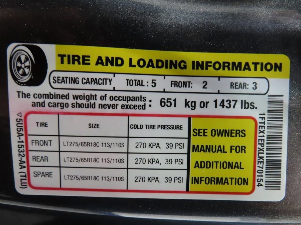 Used 2020 Ford F150 XLT w/ Equipment Group 302A Luxury image 62