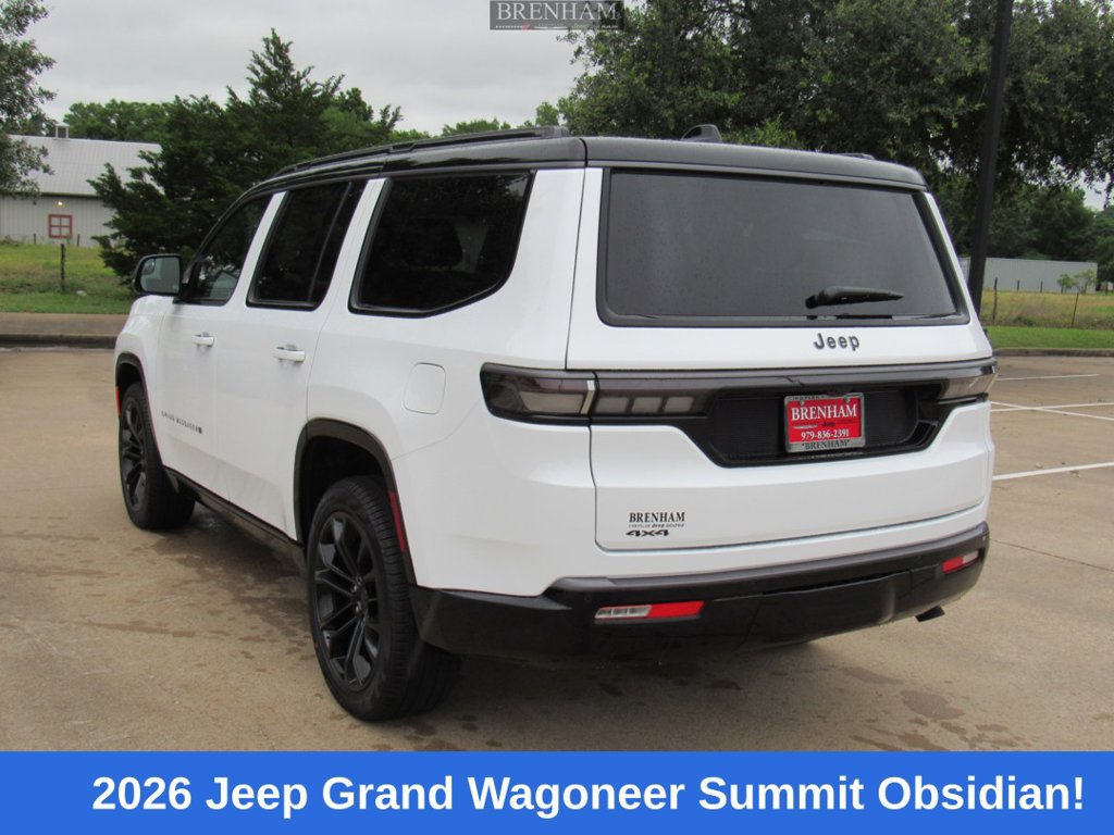 New 2026 Jeep Grand Wagoneer Summit w/ Rear Seat Video Group I AWD/4WD image 4