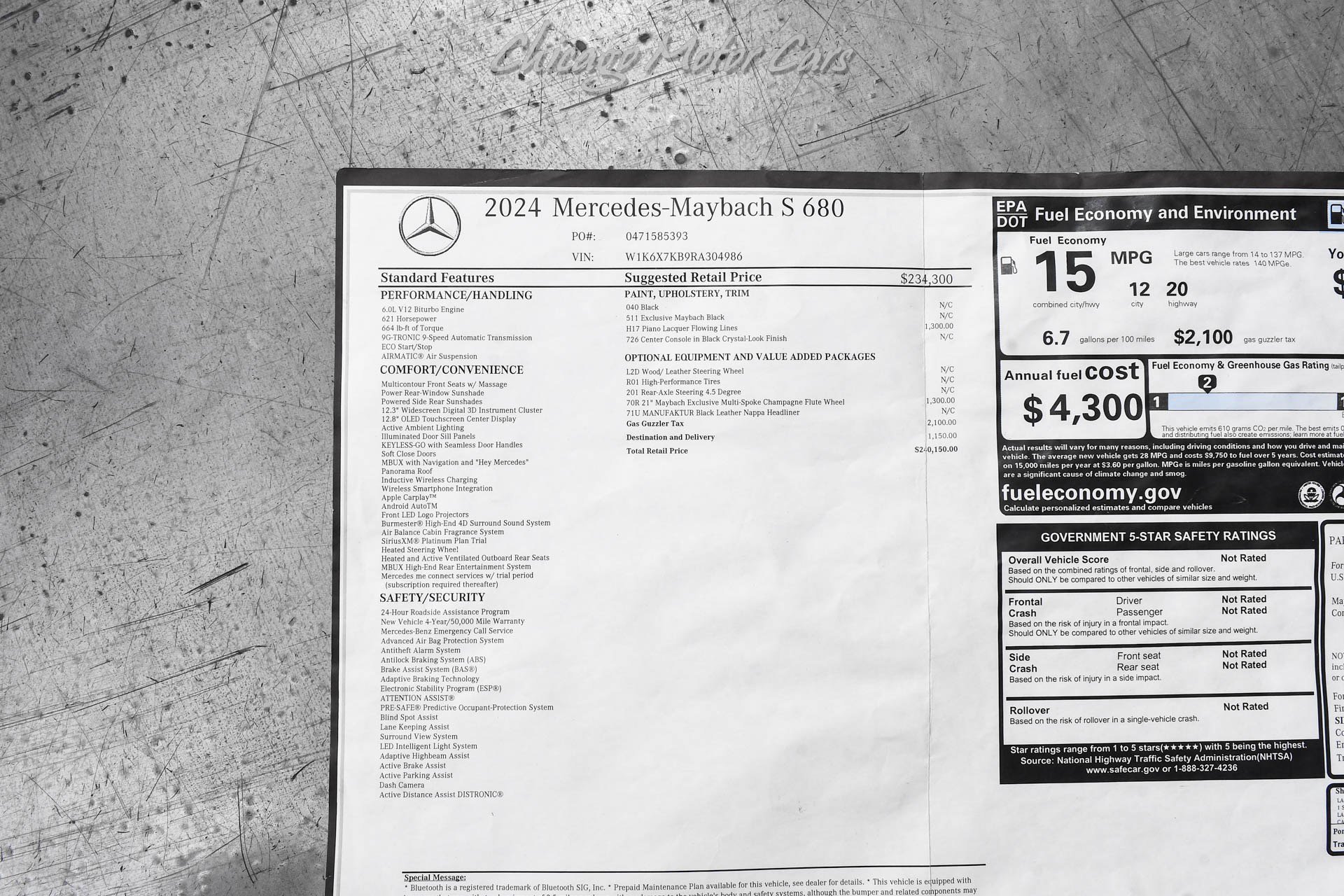 Used 2024 Mercedes-Benz Maybach S 680 4MATIC image 72