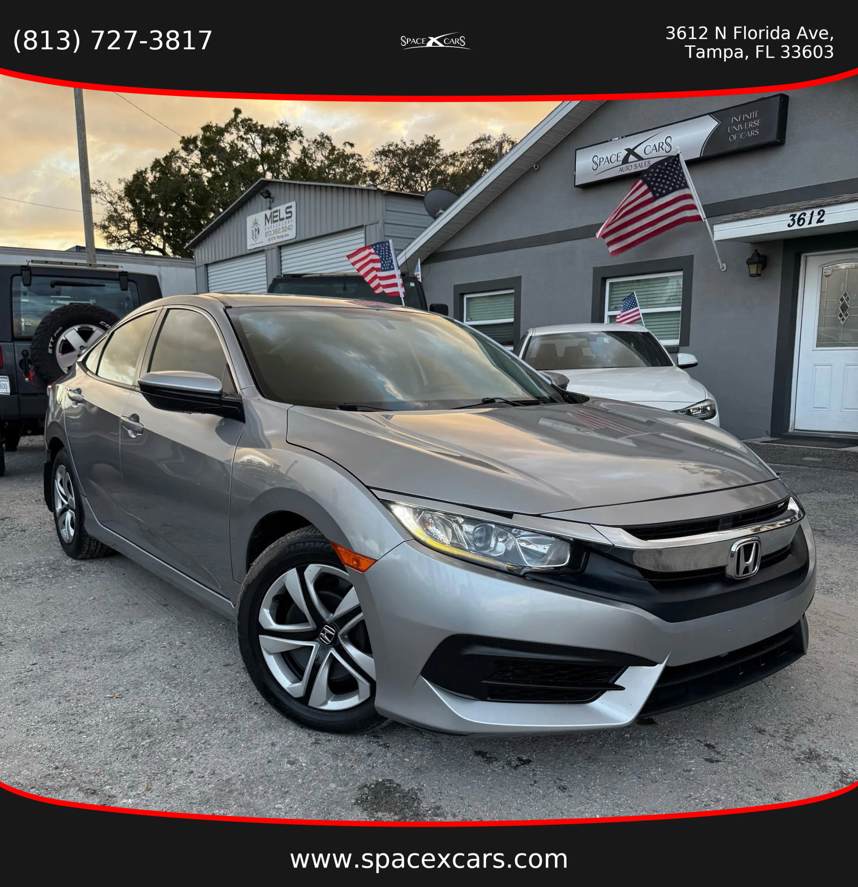 Used 2016 Honda Civic LX image 1