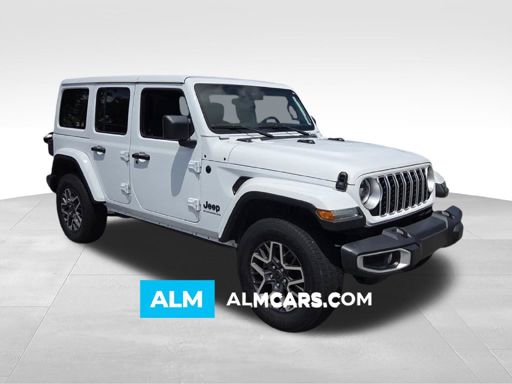 Used 2025 Jeep Wrangler Unlimited Sahara AWD/4WD image 1