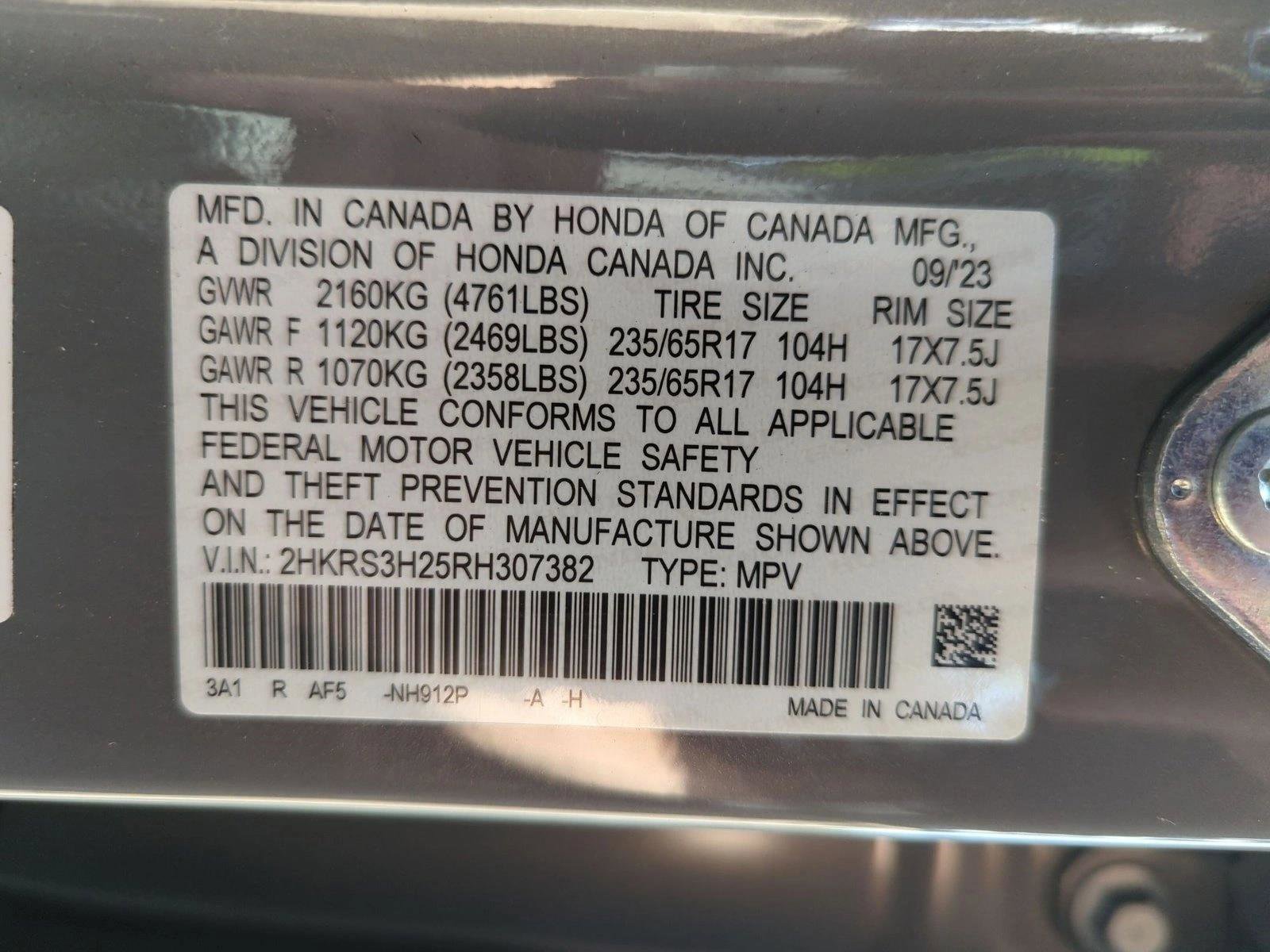 Certified 2024 Honda CR-V LX image 15