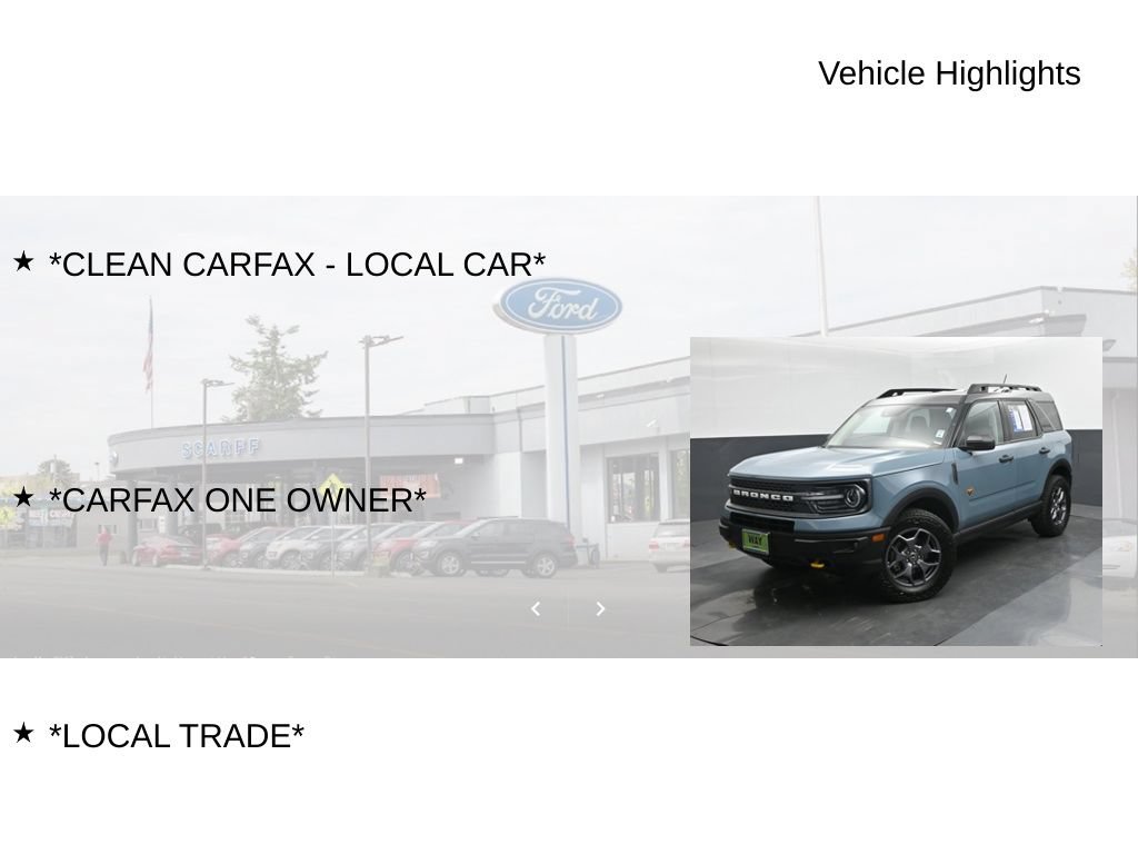 Used 2023 Ford Bronco Sport Badlands AWD/4WD image 9
