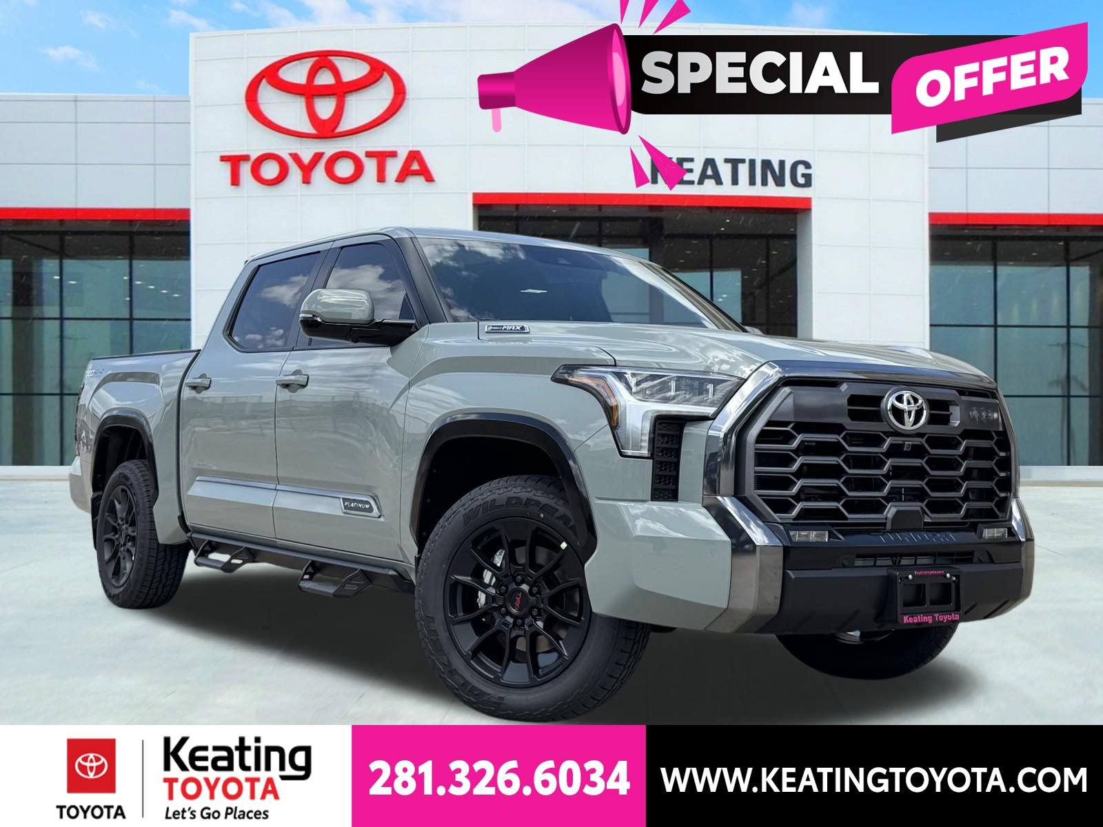 New 2026 Toyota Tundra Platinum w/ TRD Off-Road Package