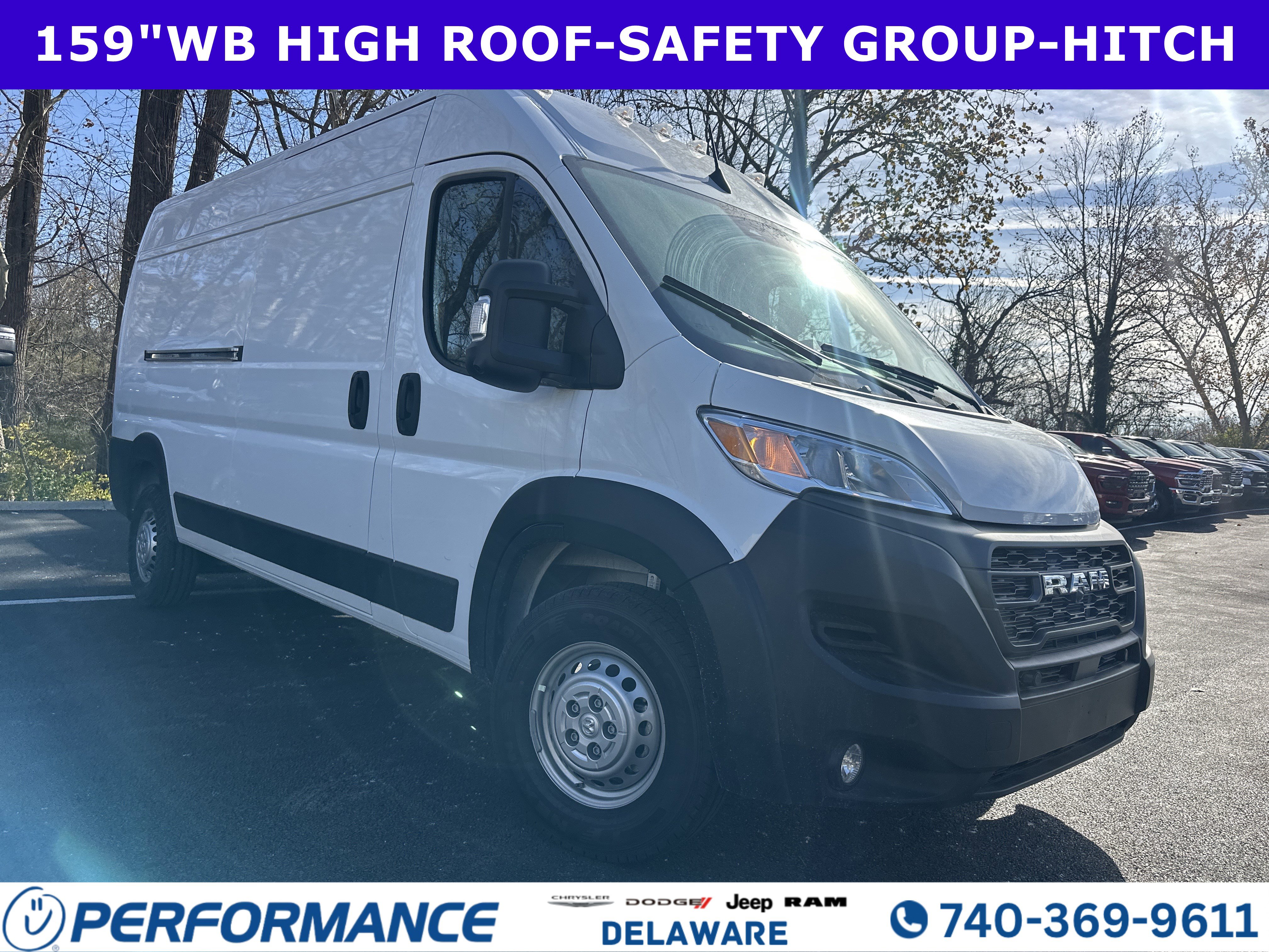 New 2026 RAM ProMaster 2500 w/ Advanced Safety Group