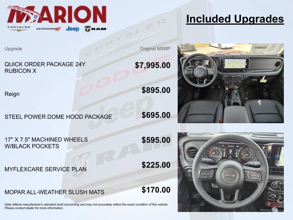 New 2026 Jeep Gladiator Rubicon AWD/4WD image 9