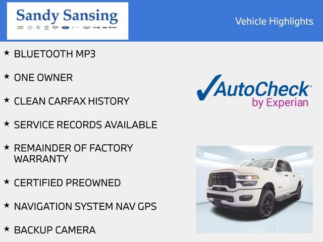 Certified 2025 RAM 2500 Big Horn AWD/4WD image 2