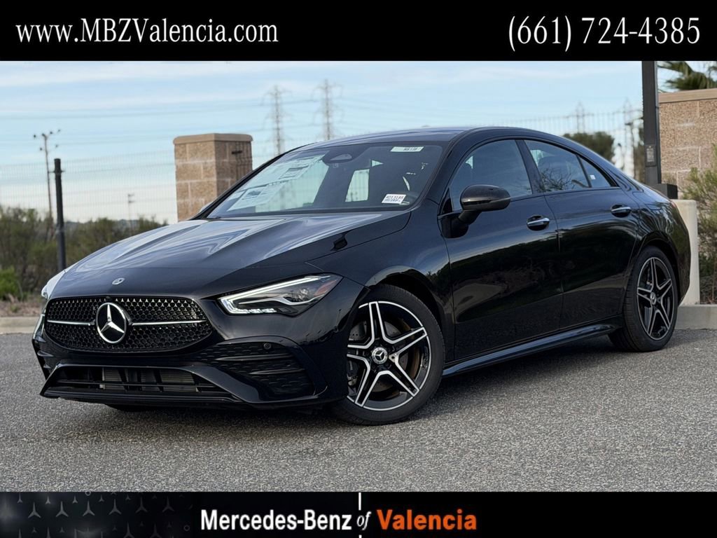 New 2025 Mercedes-Benz CLA 250 4MATIC image 1